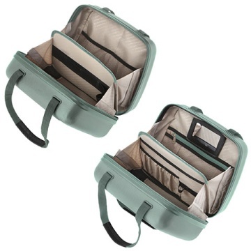 Geanta Cosmetice Policarbonat CarryOn Skyhopper 502435 Verde - Img 3