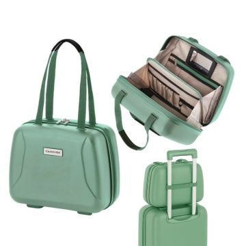 Geanta Cosmetice Policarbonat CarryOn Skyhopper 502435 Verde - Img 2