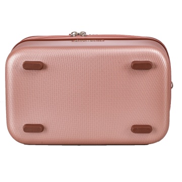 Geanta cosmetice Snowball SW52335, 35x24x23 cm, 100% ABS, cifru TSA, multiple compartimente, antracit - Img 8