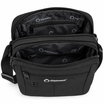 Geanta de umar Diplomat BF 840, 20x15x8 cm, negru - Img 2