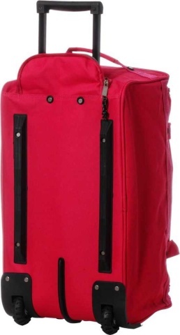 Geanta de voiaj cu role Madisson, Poliester 600D, SW50072 - 75 cm, Rosu - Img 2