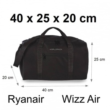 Geanta de voiaj pentru Wizz Air/RyanairWorldpack F10362 - 40 cm Gri - Img 3