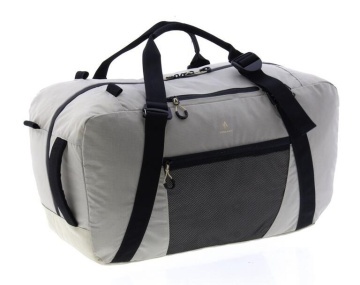 Geanta de voiaj/sport Vogart Boreal, 55x31x25 cm, pentru calatorii/sala, nylon ripstop, curea detasabila, bej - Img 7