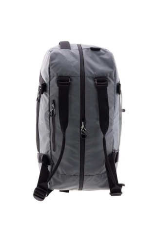 Geanta de voiaj/sport Vogart Boreal, 55x31x25 cm, pentru calatorii/sala, nylon ripstop, curea detasabila, gri - Img 11