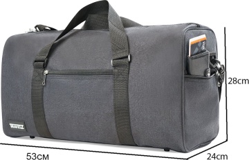Geanta de voiaj TravelZ 53 cm Negru - Img 6