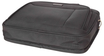 Geanta laptop/documente Snowball SW97943, Comp. Laptop 15.6", Nylon 1680D, Negru - Img 6
