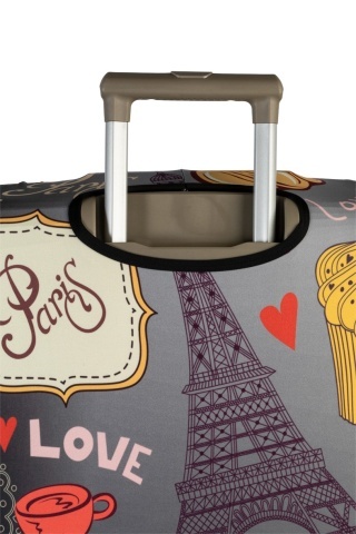 Husa troler Worldpack F10481, Marime L/XL, Imprimeu Paris - Img 4