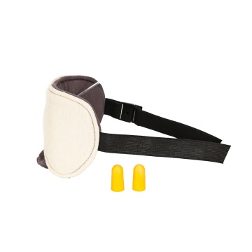 Masca de dormit reglabila si dopuri de urechi Snowball SW38040, gri - Img 3
