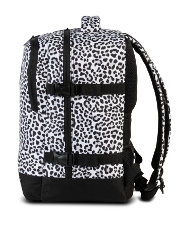 Rucsac avion 40x25x20 cm, Wizz Air/Ryanair, poliester, 20 L, cabin PRO small, Bestway, F40290-R, alb/negru - Img 5