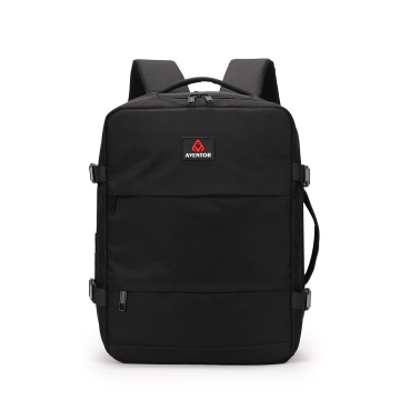 Rucsac Avion Aventor 40x30x20 cm Wizz Air/Ryanair, Poliester, 24 L, Mâner tip Geantă, AV202, Negru - Img 17