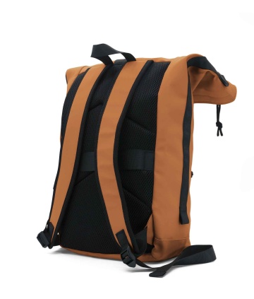 Rucsac călătorie 40x28x18 cm Wizz Air/Ryanair, poliester cauciucat, BZ 5893, portocaliu - Img 3