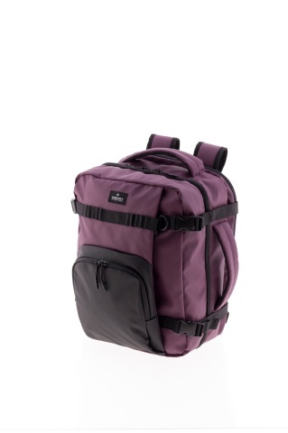 Rucsac Călătorie Wizz Air & Ryanair 40x30x20 cm, Laptop 13”, Vogart Nitro, Grena - Img 9