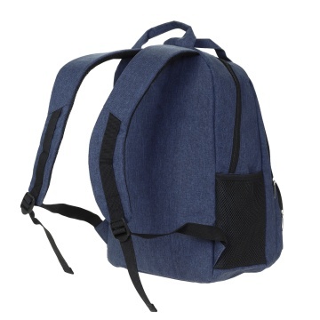 Rucsac casual Diplomat Boston BF 29, 44x30x20 cm, 20L, canvas, bleumarin - Img 2