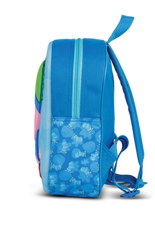 Rucsac copii Fabrizio Peppa Pig 3D F20682, 29x23x10 cm, poliester, albastru deschis - Img 4