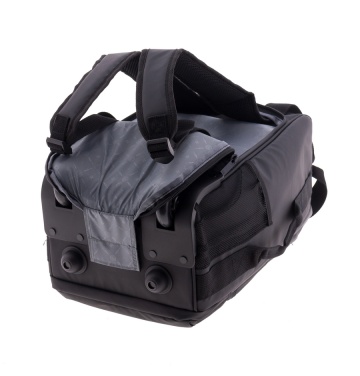 Rucsac cu role 40x25x20 cm, Wizz Air/Ryanair, PVC impermeabil, Gladiator Polar, MG 3958, 14", Negru - Img 10