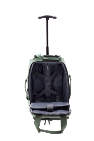 Rucsac cu role 40x25x20 cm, Wizz Air/Ryanair, PVC impermeabil, Gladiator Polar, MG 3958, 14", Verde - Img 2