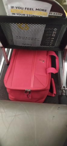 Rucsac de calatorie, tip geanta, pentru Wizz Air/Ryanair, Gladiator, Metro, MG 2128 - 40 cm Rosu - Img 19