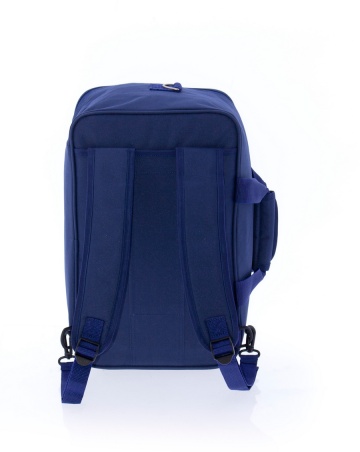Rucsac de calatorie, tip geanta, pentru Wizz Air/Ryanair, Gladiator, Metro, MG 2128 - 40 cm Albastru - Img 14