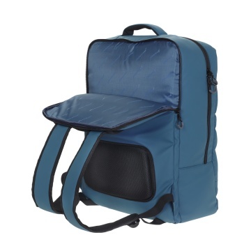 Rucsac mare de călătorie Diplomat, 55x40x20 cm, 40 L, poliester impermeabil, 1 kg, 17 inch, BF211, albastru - Img 3