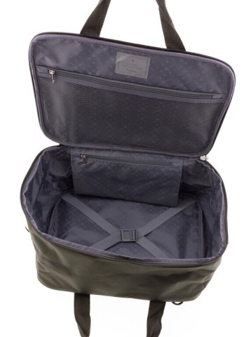 Rucsac tip geanta 40x30x20 cm, bagaj cabina Wizz Air si Ryanair, Gladiator Arctic MG 3728, Kaki - Img 2