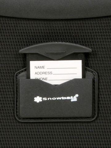 Servieta cu role, Snowball, SW94043, Compartiment Laptop 17", Negru - Img 7
