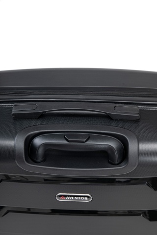 Set trolere Aventor, Polipropilenă, Cifru TSA, 4 Roți Duble 360°, AV109, 3 Piese, Negru - Img 10