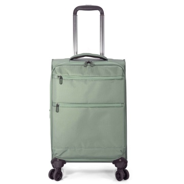 Set trolere extensibile Benzi BZ 5826, poliester, 1 bagaj de cabina si 2 de cala, 4 roti duble la 360°, negru - Img 9