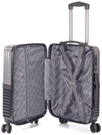 Set Trolere Extensibile Benzi, Policarbonat, Cifru, BZ 5914, 3 Piese, Verde - Img 2