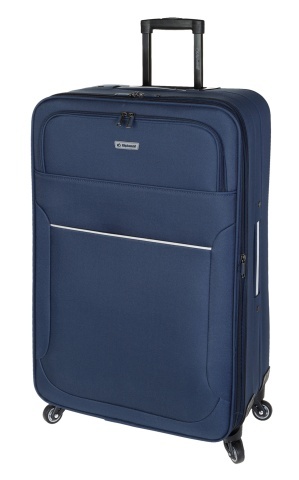 Set trolere extensibile Diplomat ZC 3004, poliester, 4 roti, 3 piese, bleumarin - Img 6