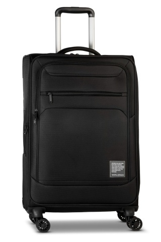 Set trolere Worldpack Bern F10508, 1 bagaj de cabina si 2 de cala, poliester, cifru TSA, 4 roti duble, negru - Img 20