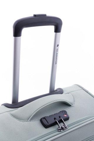 Troler Cabina, 4 Roti Duble, Nylon, Gladiator, Arctic, MG 3710 - 55 cm, Verde - Img 6