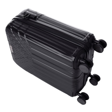 Troler Cabina ABS 4 Roti Duble Ella Icon Arrow 1155-55 cm Negru - Img 3