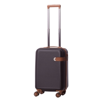 Troler Cabina ABS 4 Roti Duble ELLA ICON STYLE 1159-55 cm Maro