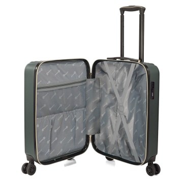 Troler cabina Benzi BZ 5780, ABS, 4 roti duble, 55 cm, bleumarin - Img 2