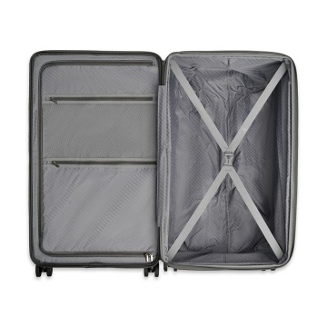 Troler cabina extensibil Carryon Trunk, policarbonat, 56x26x33 cm, bagaj de mana, cifru TSA, 4 roti cu suspensii, auriu - Img 2