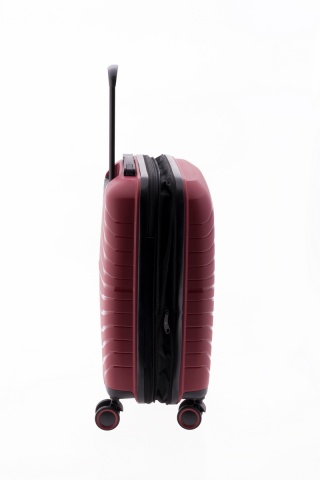 Troler Cabina Extensibil Gladiator Kick Off MG 3410, Polipropilena, 4 Roti Duble, 55 cm, Rosu RESIGILAT - Img 11