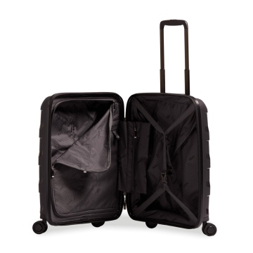 Troler Cabina Extensibil Stratic S Straw Plus - 55 cm Negru - Img 2