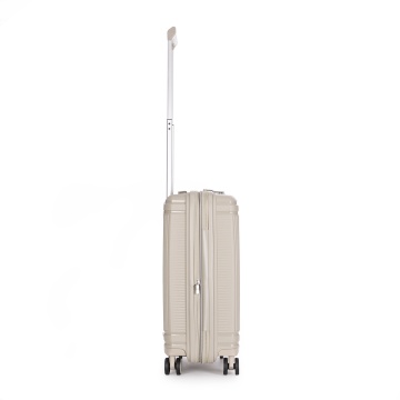 Troler Cabina extensibil Stratic S Straw T, 55x39x23 cm, Bej - Img 8