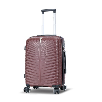 Troler cabină Madisson, 55x37x21 cm, polipropilenă, 4 roți duble, cifru, SW62103, mov închis - Img 8