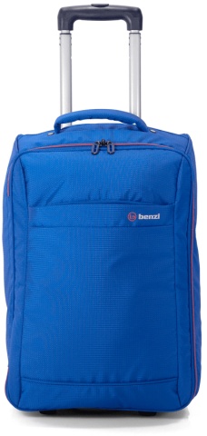 Troler Cabina Pliabil Benzi BZ 5565 - 51 cm Albastru