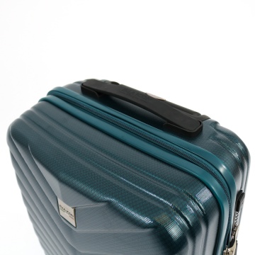 Troler Cabina Policarbonat Cifru TSA 4 Roti Duble ELLA ICON ARMOR 1274-55 cm Albastru - Img 4