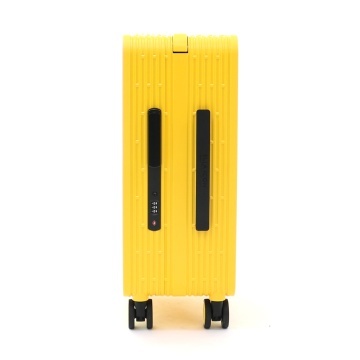Troler Cabina Policarbonat Cifru TSA 4 Roti Duble Ella Icon Compact 2506 - 55 cm Galben - Img 6