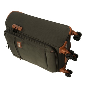 Troler Cabina Poliester 4 Roti Duble Ella Icon Atena 1173-55 cm Verde - Img 3