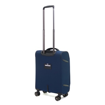 Troler Cabina Poliester 4 Roti Duble Ella Icon Stark 2584 - 55 cm Bleumarin - Img 6