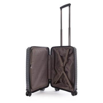 Troler Cabina Polipropilena Stratic Bright S - 56 cm Gri - Img 2