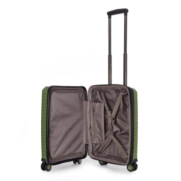 Troler Cabina Polipropilena Stratic Bright S - 56 cm Verde inchis - Img 2