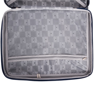 Troler cabina Snowball SW43803, polipropilena, cifru TSA, 4 roti duble, 55 cm, bleumarin - Img 5