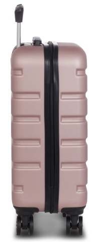 Troler Cabina, Worldpack, Phoenix, ABS, 4 Roti Duble, F10439 - 56 cm, Rose - Img 8