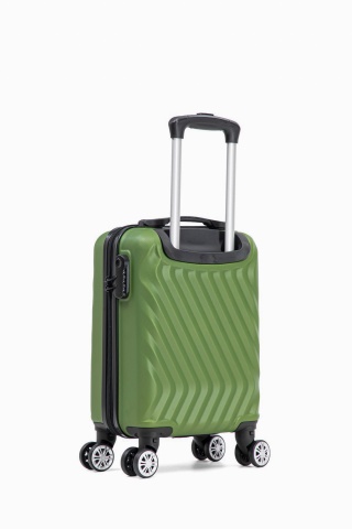 Troler Cabină XS Aventor, 40×30×20 cm, Roți Detașabile, ABS, 23 L, AV104, Verde - Img 16