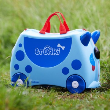 Troler copii Trunki Dougie Catelul - 46 cm Albastru deschis - Img 9